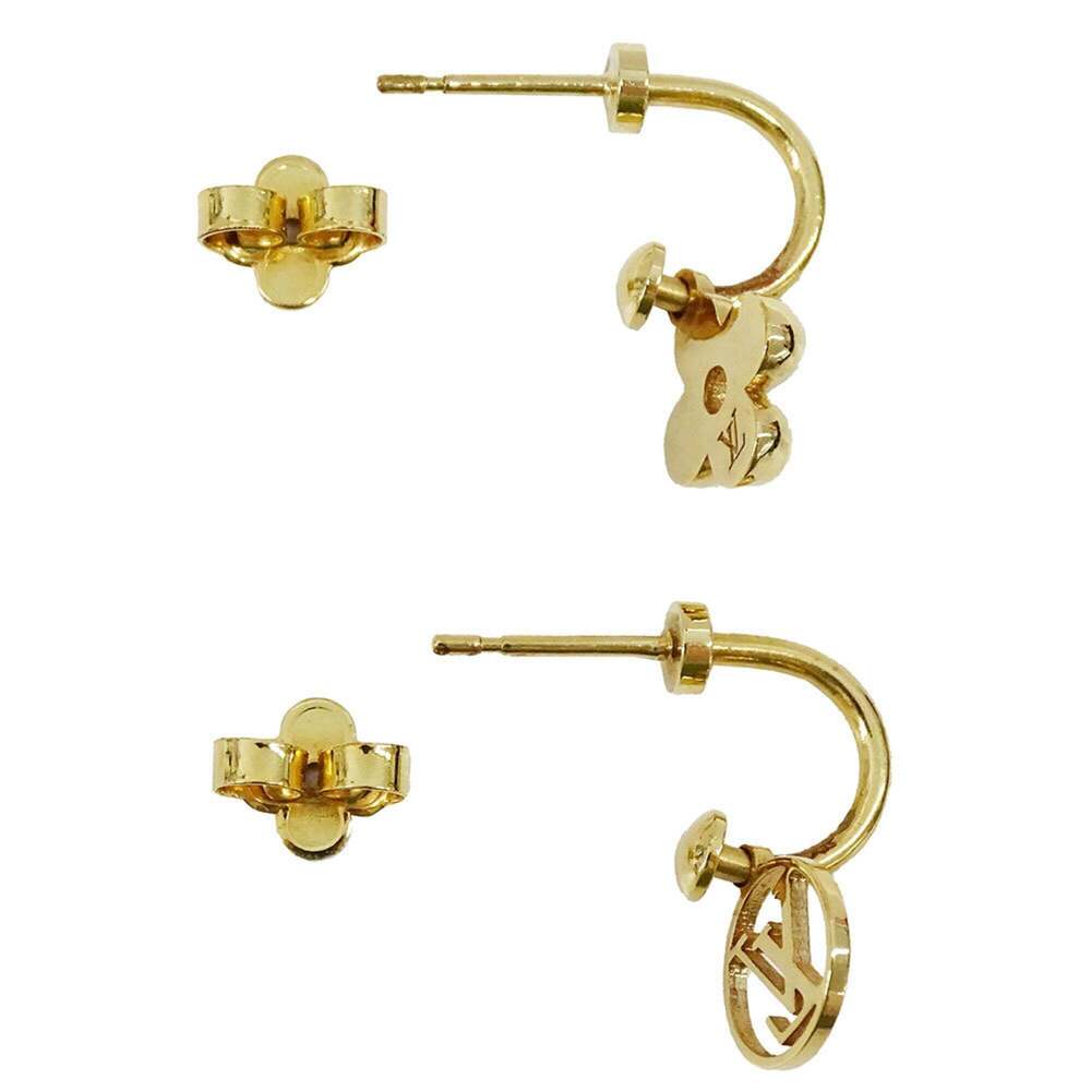 LOUIS VUITTON Gold Earrings - Picture 3 of 11